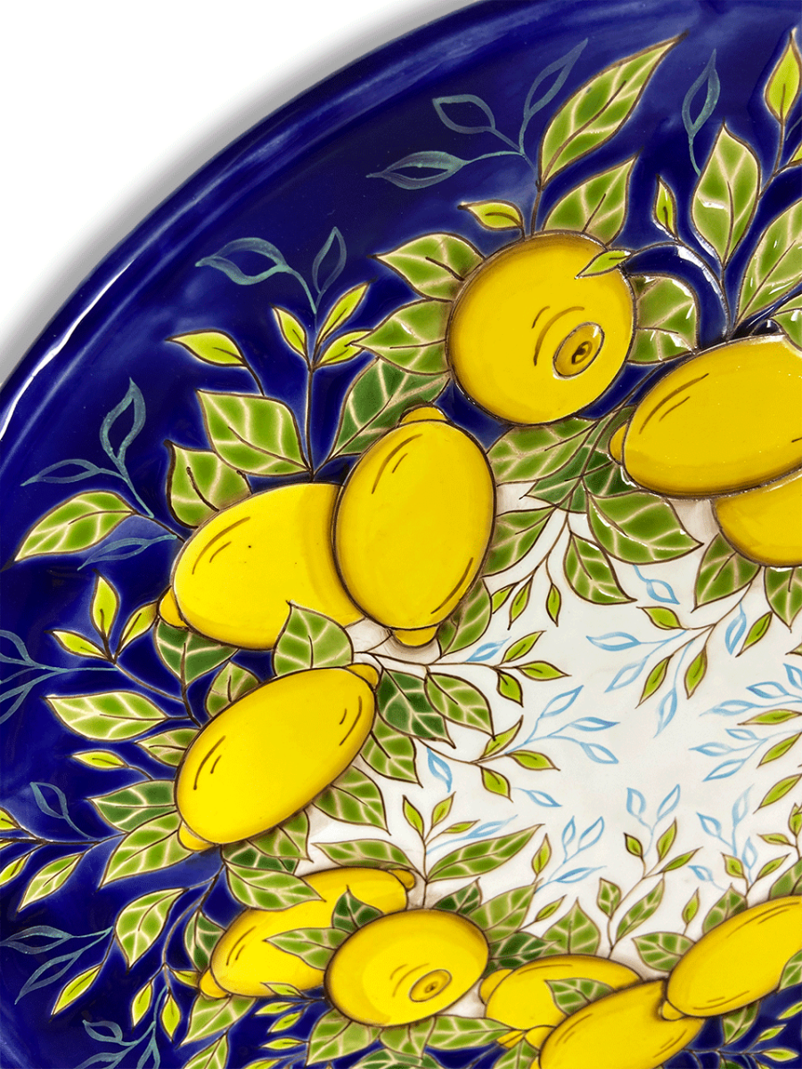 Тарелка Лимоны 5